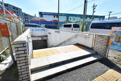 市営地下鉄ブルーライン・片倉町駅の様子。(2021-09-29,共用部,ENVIRONMENT,1F)
