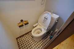 ウォシュレット付きトイレの様子。男性用と女性用に分かれています。(2015-12-01,共用部,TOILET,1F)