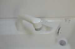 洗面台はシャワー水栓。(2014-12-08,共用部,OTHER,1F)