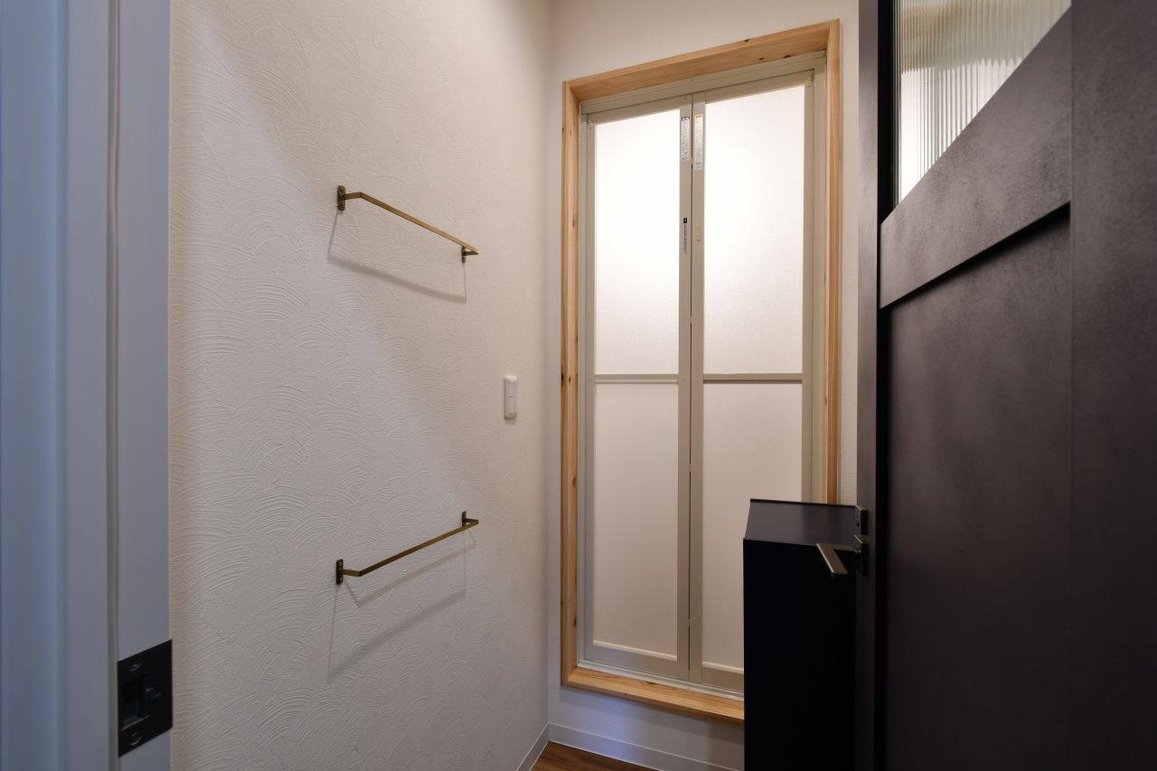 脱衣室の様子。(2019-11-05,共用部,BATH,2F)