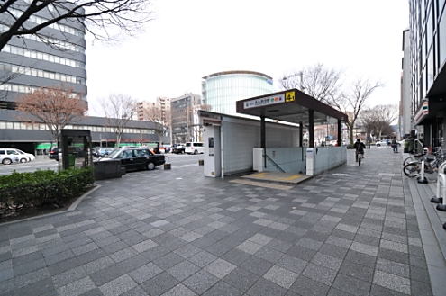 各線・烏丸御池駅の様子。 (2014-03-04,共用部,ENVIRONMENT,1F)