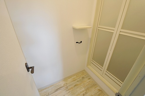 脱衣室の様子。(2014-03-03,共用部,BATH,1F)
