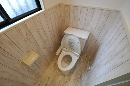 トイレはウォシュレット付き。(2014-03-03,共用部,TOILET,1F)