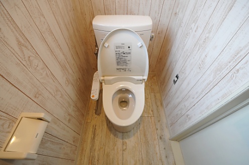 ウォシュレット付きトイレの様子。(2014-03-03,共用部,TOILET,2F)