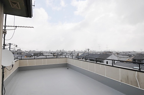 屋上の様子。(2014-03-03,共用部,OTHER,4F)