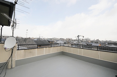 屋上の様子2。(2014-03-03,共用部,OTHER,4F)
