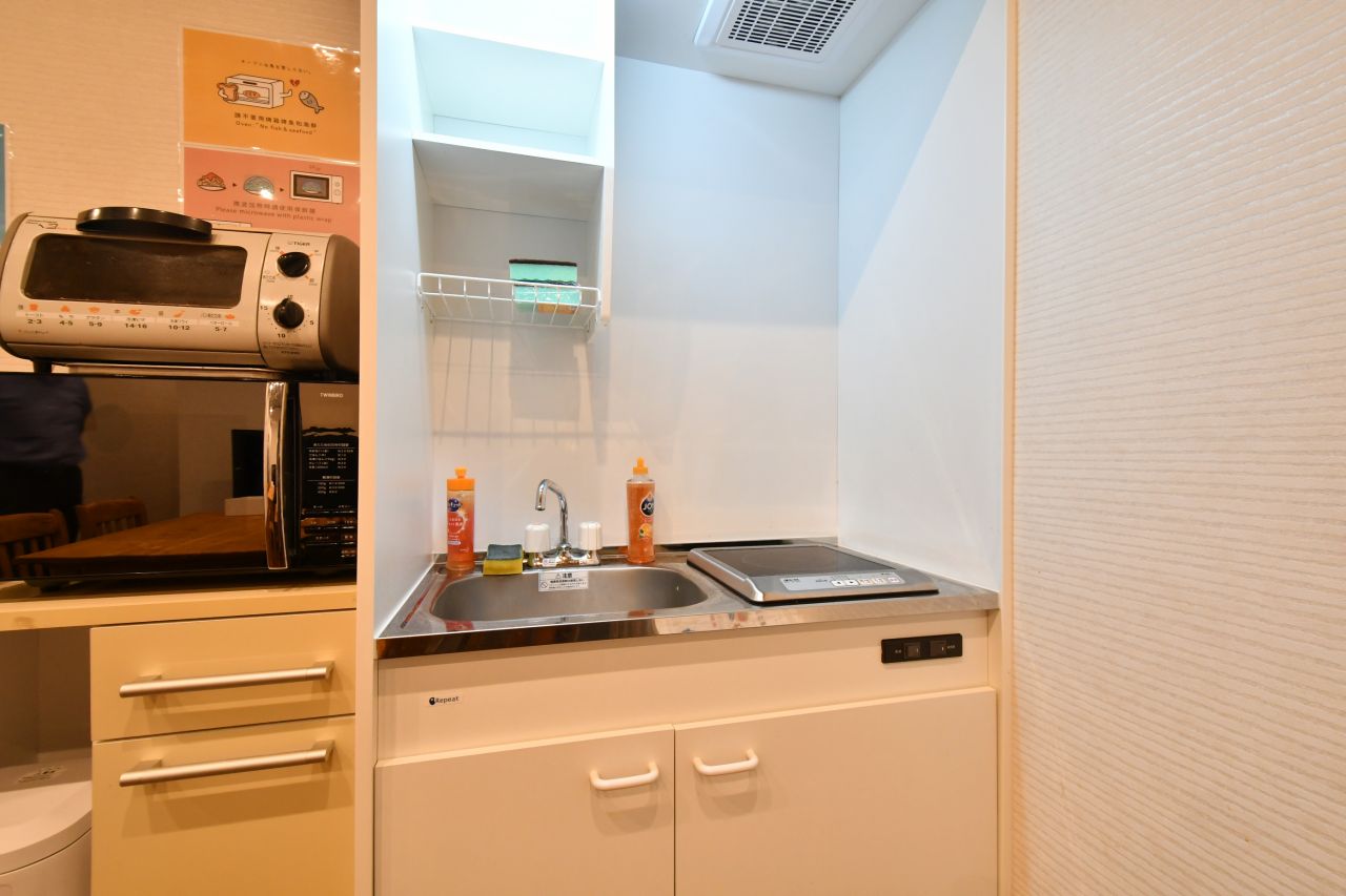 ミニキッチンの様子。(2021-07-07,共用部,KITCHEN,3F)