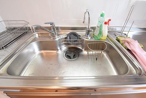 シンクの様子。(2016-09-05,共用部,KITCHEN,2F)
