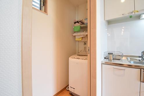 キッチン脇はランドリールームです。(2016-09-05,共用部,LAUNDRY,2F)