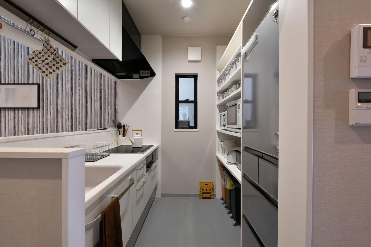 キッチンの様子2。(2017-10-10,共用部,KITCHEN,1F)