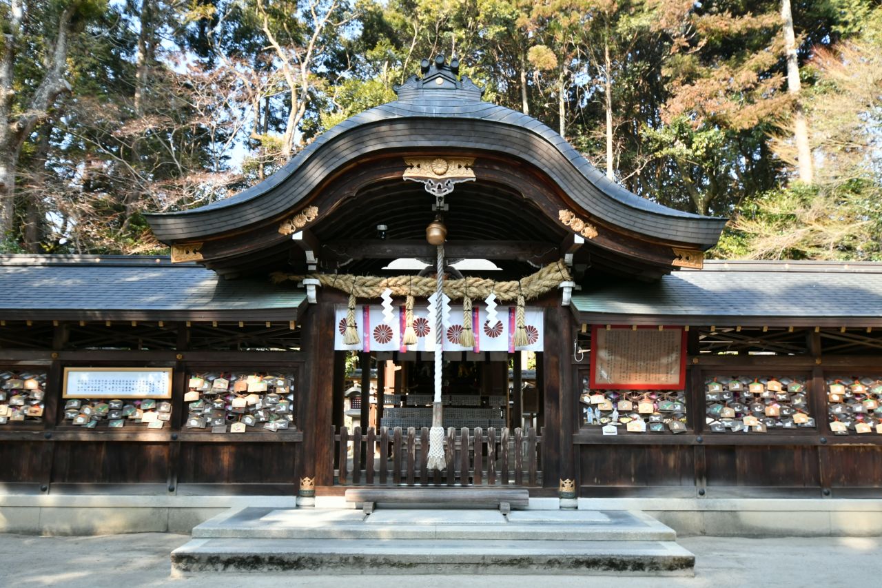 鷺森神社。敷地内は緑も多く散歩にもちょうど良い感じ。(2017-02-16,共用部,ENVIRONMENT,1F)