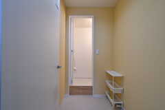 女性専用シャワールームの脱衣室。(2020-03-05,共用部,BATH,2F)
