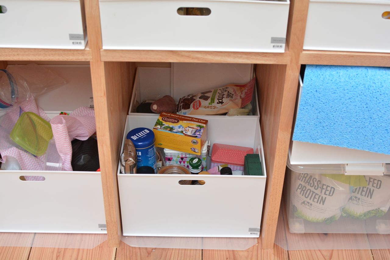 専有部ごとに使える収納ボックスの様子2。(2019-04-24,共用部,KITCHEN,1F)