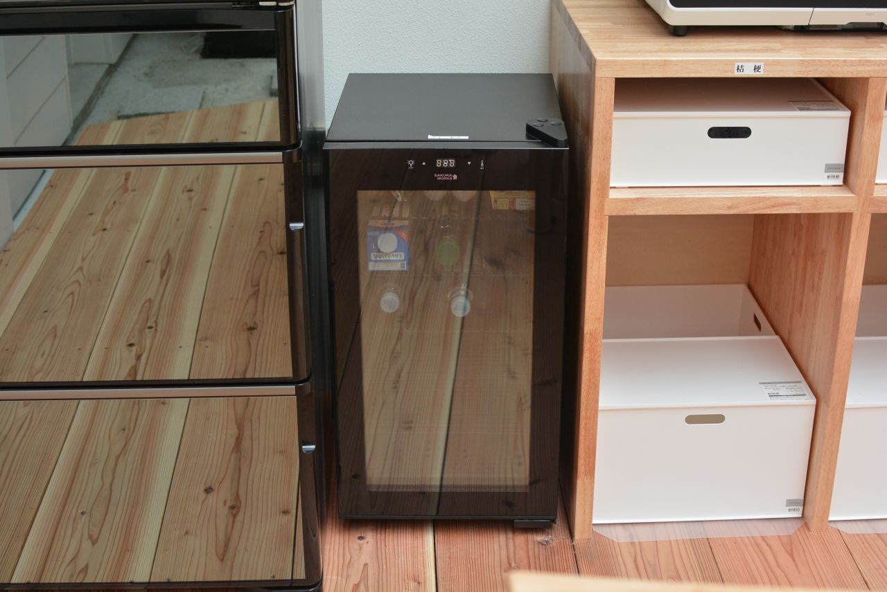 ワインセラーも設置されています。(2019-04-24,共用部,KITCHEN,1F)