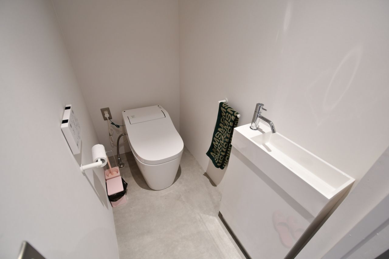 ウォシュレット付きトイレの様子2。(2019-04-24,共用部,TOILET,1F)