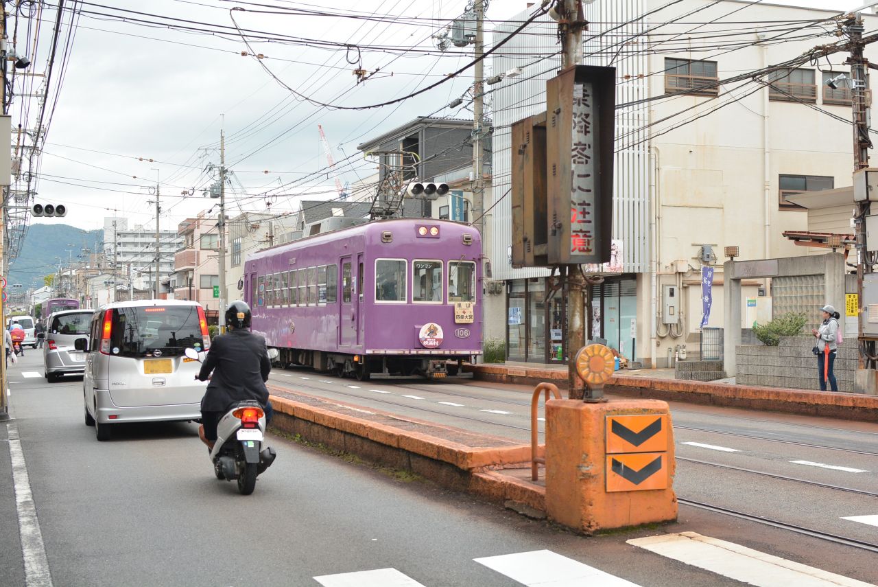 京福電鉄嵐山本線・山ノ内駅の様子。(2019-04-24,共用部,ENVIRONMENT,1F)