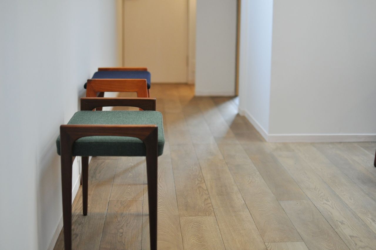 スツールの様子。(2014-02-03,共用部,LIVINGROOM,2F)