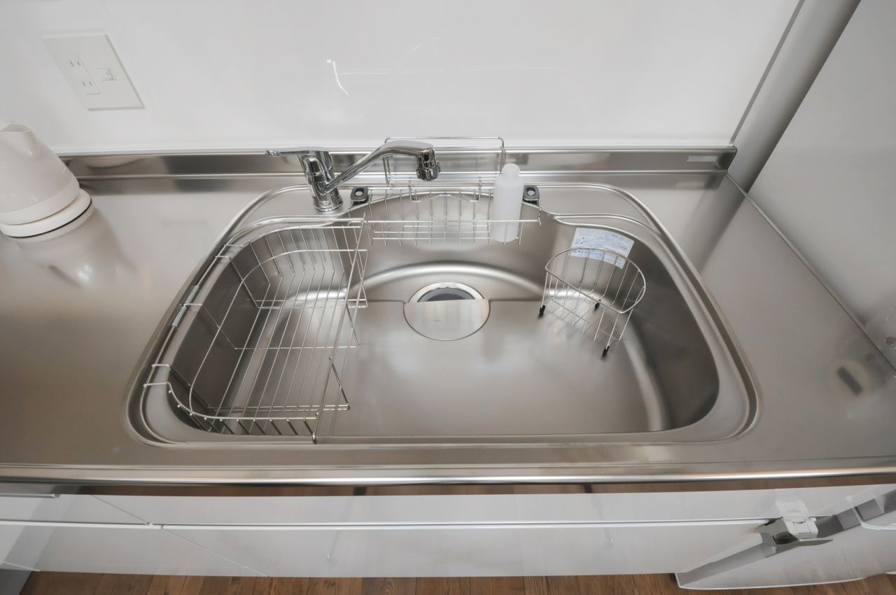シンクの様子。(2014-02-03,共用部,KITCHEN,2F)