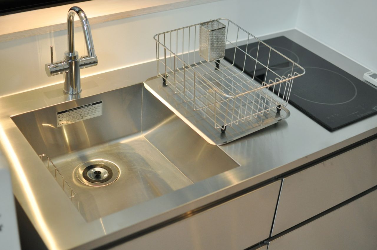 離れのキッチンの様子2。(2014-02-03,共用部,KITCHEN,1F)