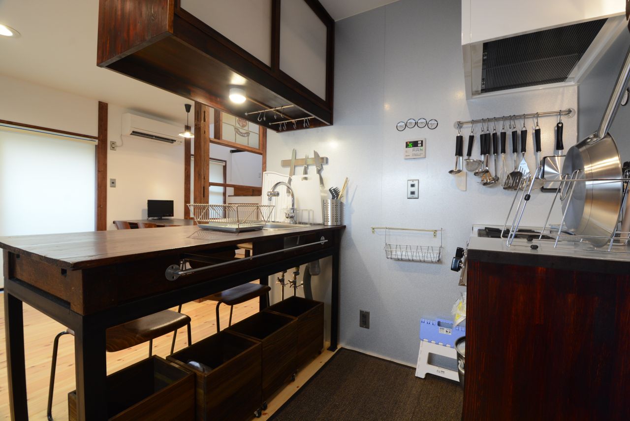 キッチンの様子2。(2014-12-10,共用部,KITCHEN,1F)