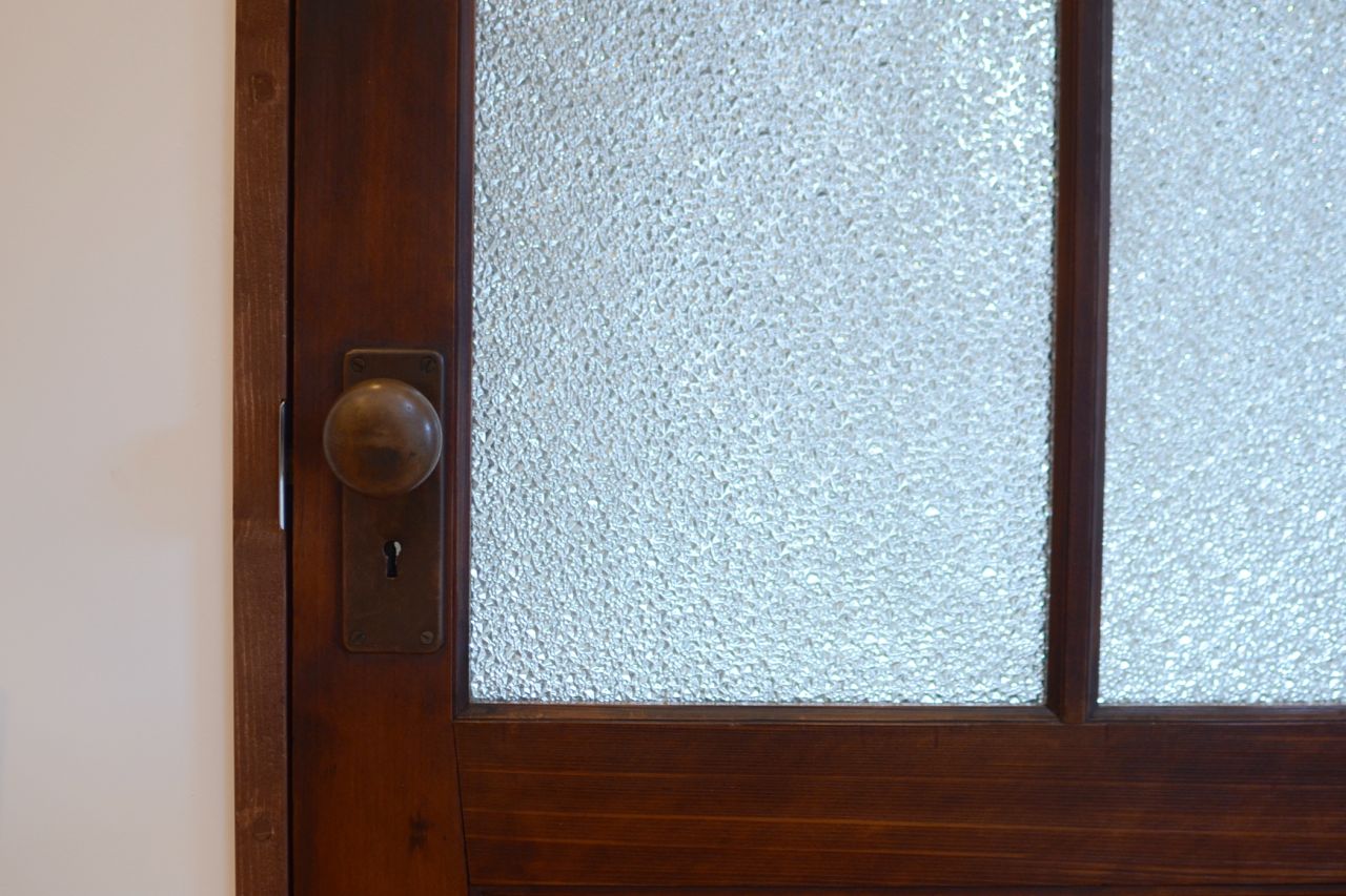 和室のドアはブロカントな趣きです。(2014-12-10,共用部,LIVINGROOM,2F)