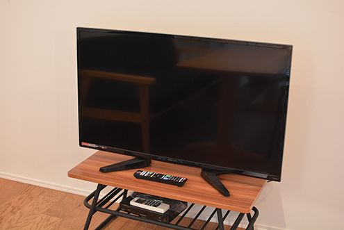 共用TVの様子。(2017-01-17,共用部,TV,1F)