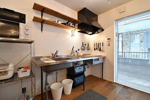 キッチンの様子。(2017-01-17,共用部,KITCHEN,1F)