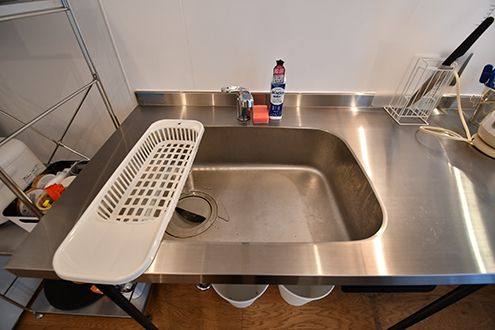シンクの様子。(2017-01-17,共用部,KITCHEN,1F)