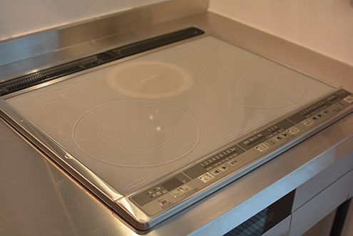 IHヒーターの様子。(2017-01-17,共用部,KITCHEN,1F)