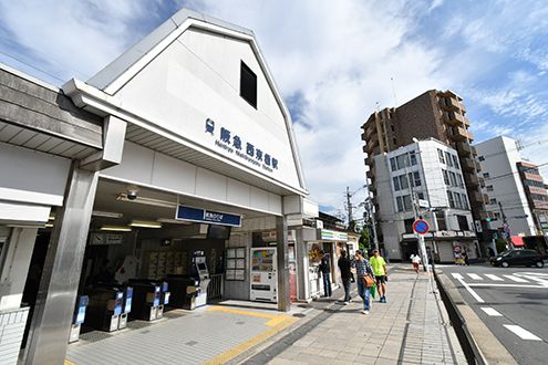 阪急電鉄京都線・西京極駅の様子。(2016-10-12,共用部,ENVIRONMENT,1F)