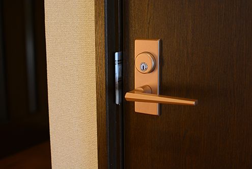 専有部のドアハンドル。（101号室）(2017-09-13,専有部,ROOM,1F)