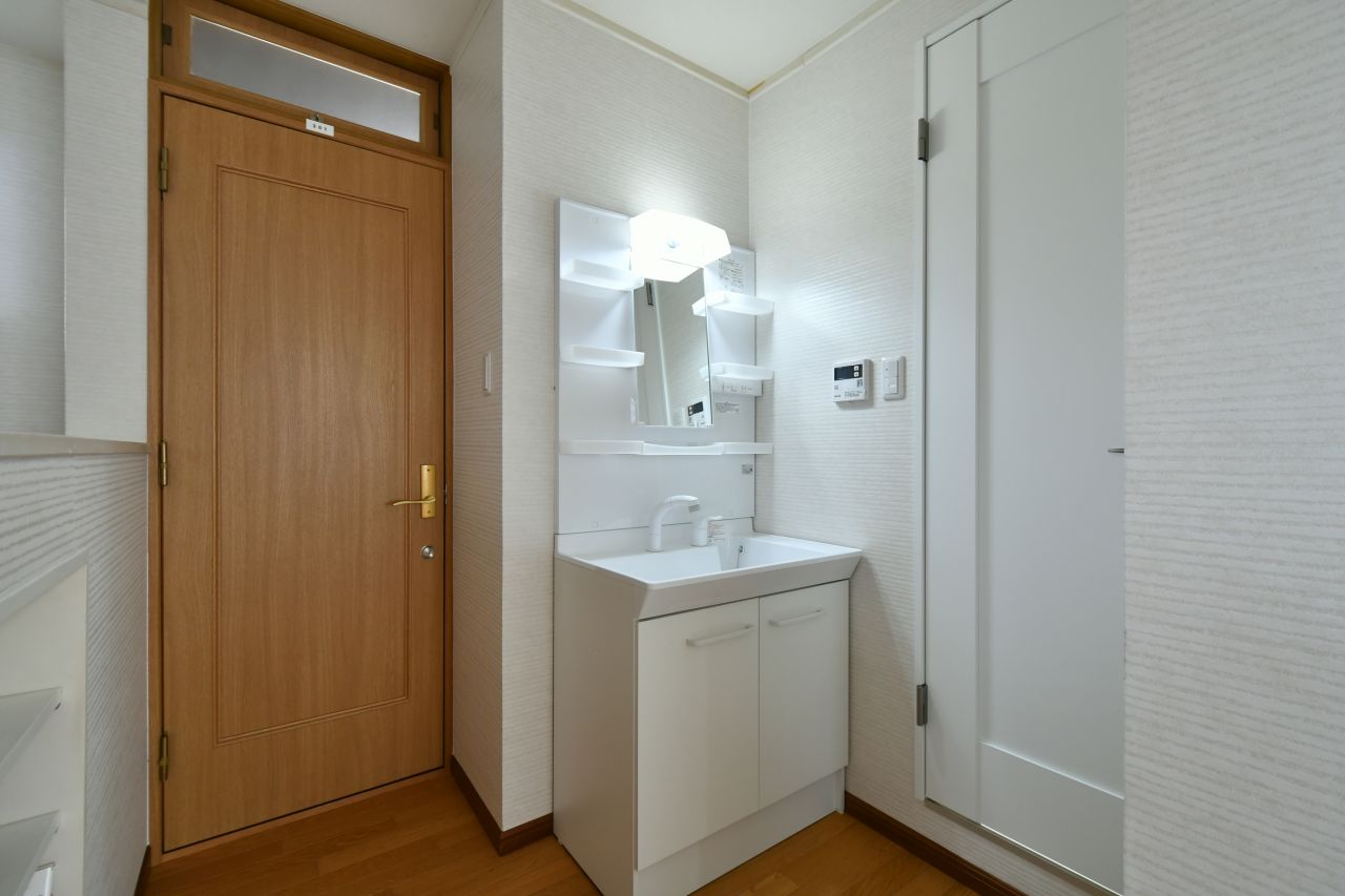 洗面台の様子。(2017-03-07,共用部,WASHSTAND,3F)