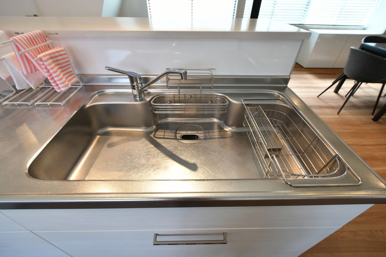 シンクの様子。(2022-03-10,共用部,KITCHEN,2F)