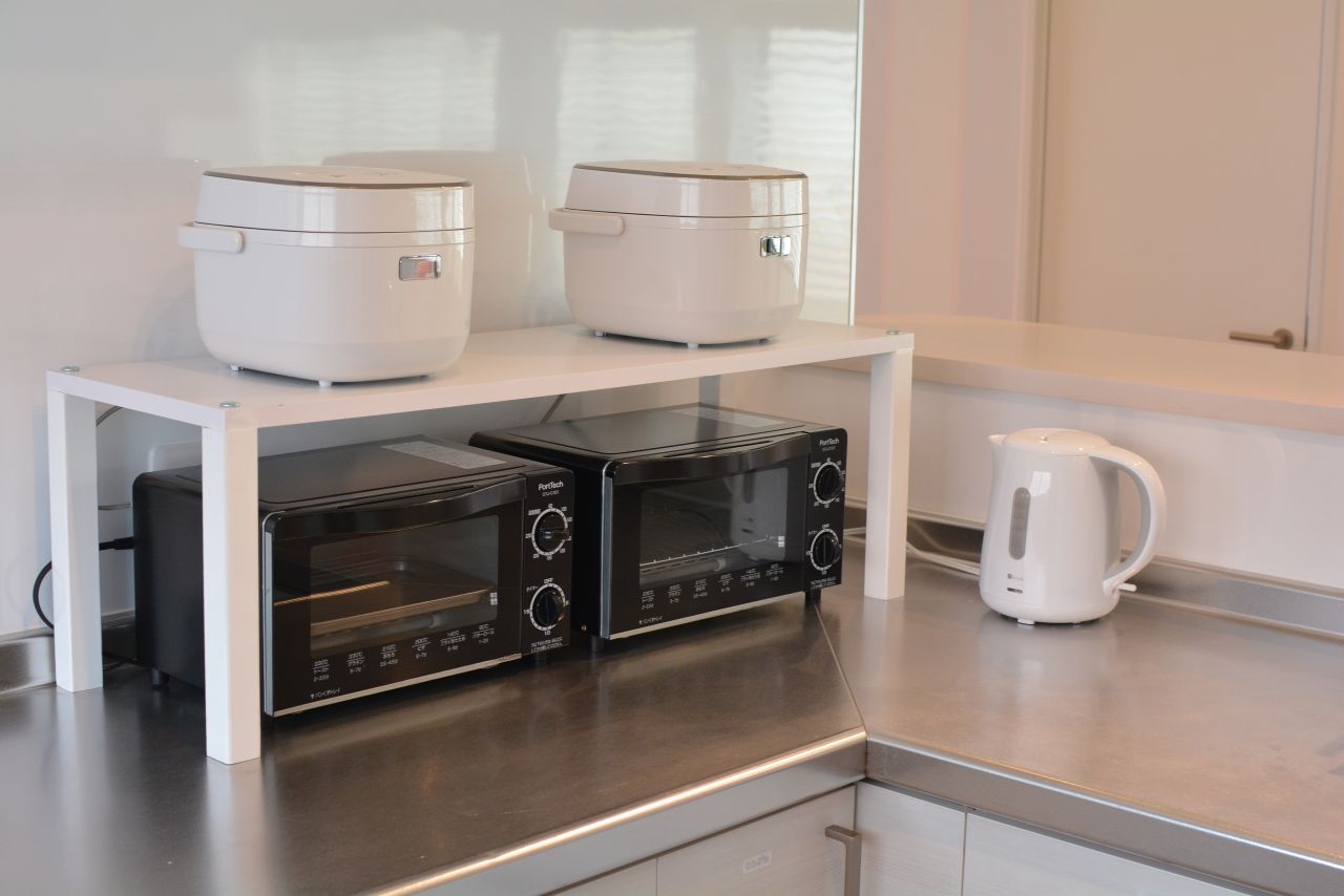 キッチン家電の様子。(2022-03-10,共用部,KITCHEN,2F)