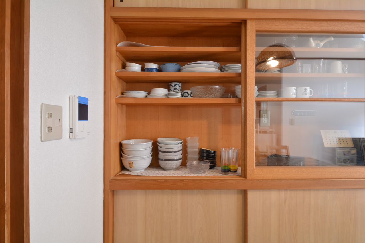 食器棚の様子。(2015-10-13,共用部,OTHER,1F)