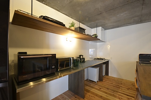 キッチンの様子。(2015-03-17,共用部,KITCHEN,1F)