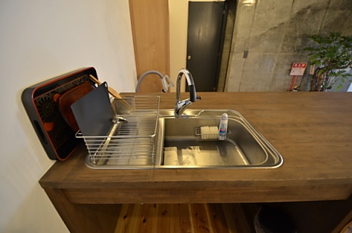 シンクの様子。(2015-03-17,共用部,KITCHEN,1F)