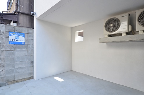 自転車置き場の様子。(2015-03-17,共用部,GARAGE,1F)