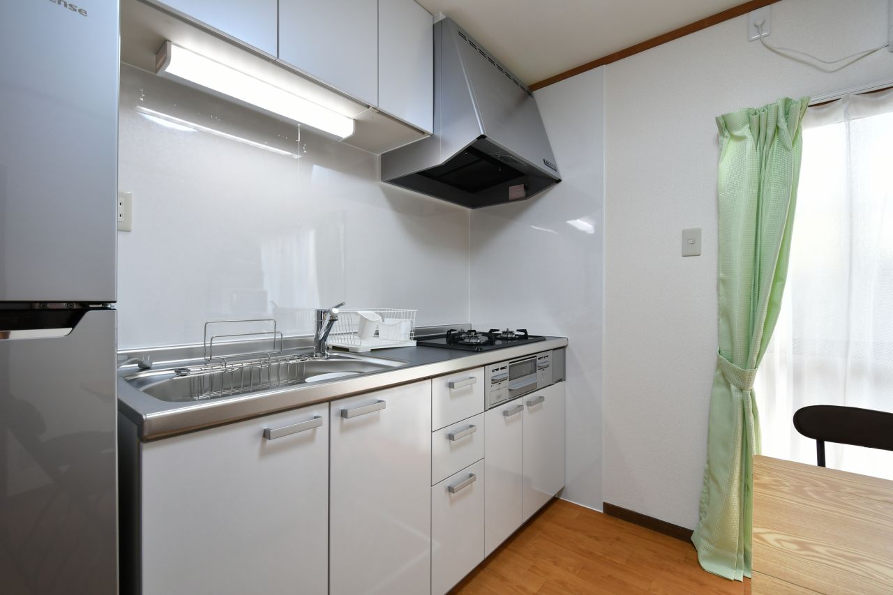 キッチンの様子。(2018-04-10,共用部,KITCHEN,1F)