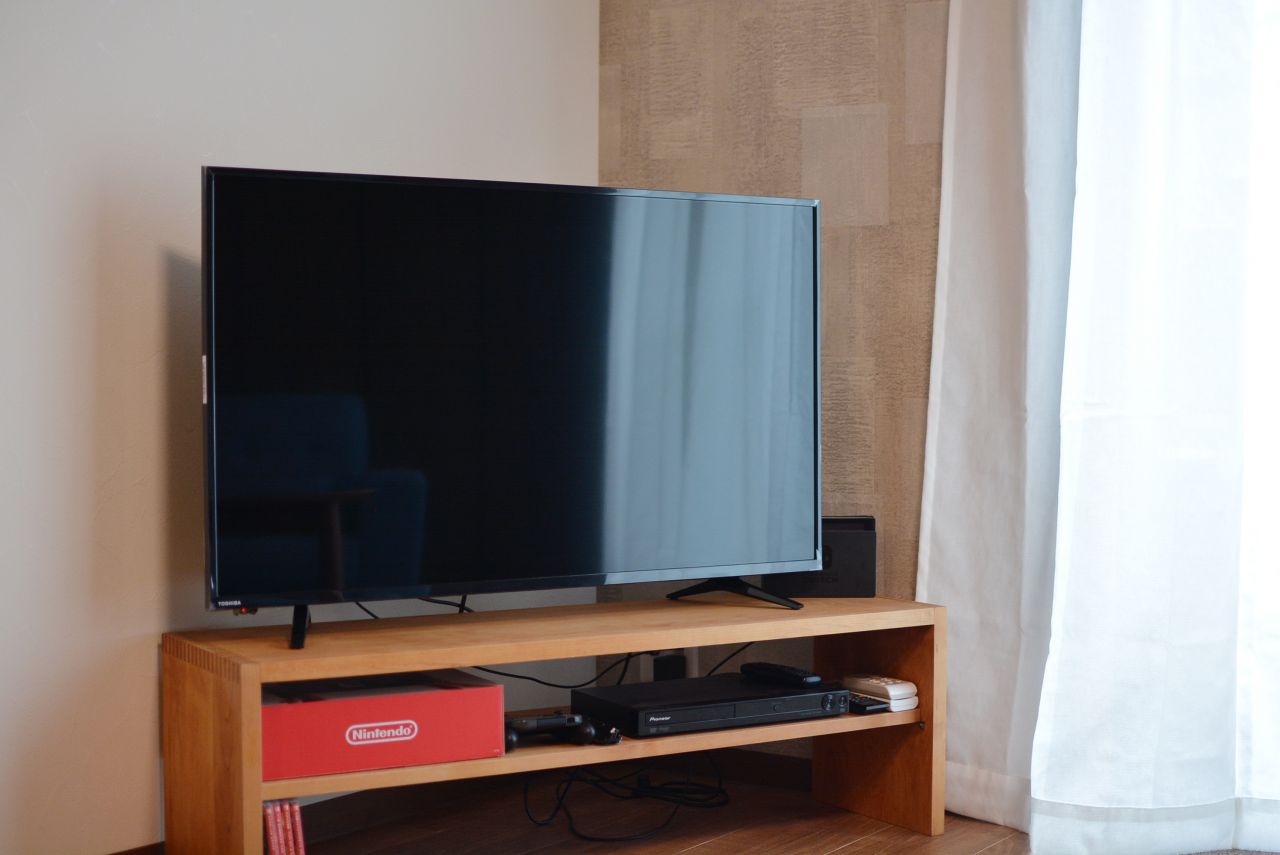 共用TVの様子。(2020-01-23,共用部,TV,2F)