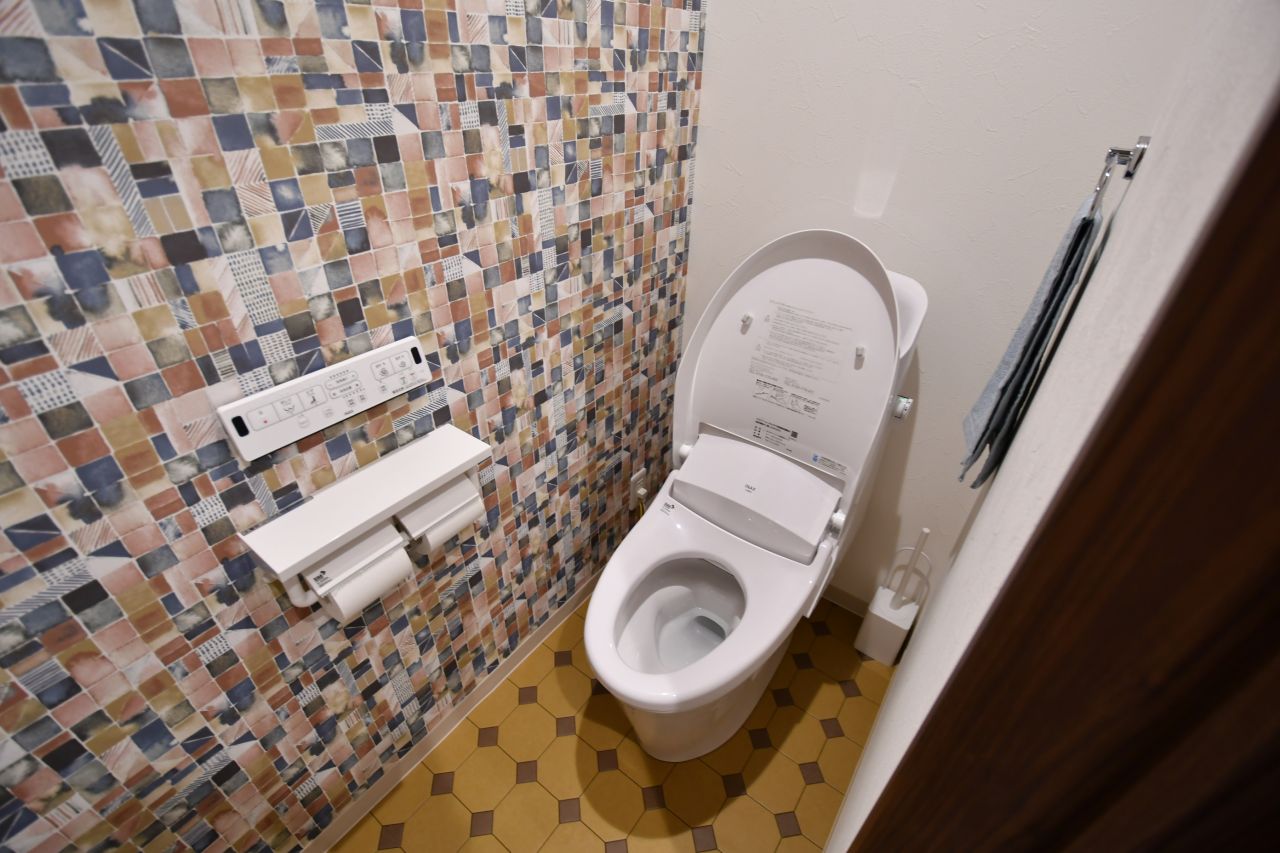 ウォシュレット付きトイレの様子。(2020-01-23,共用部,TOILET,1F)
