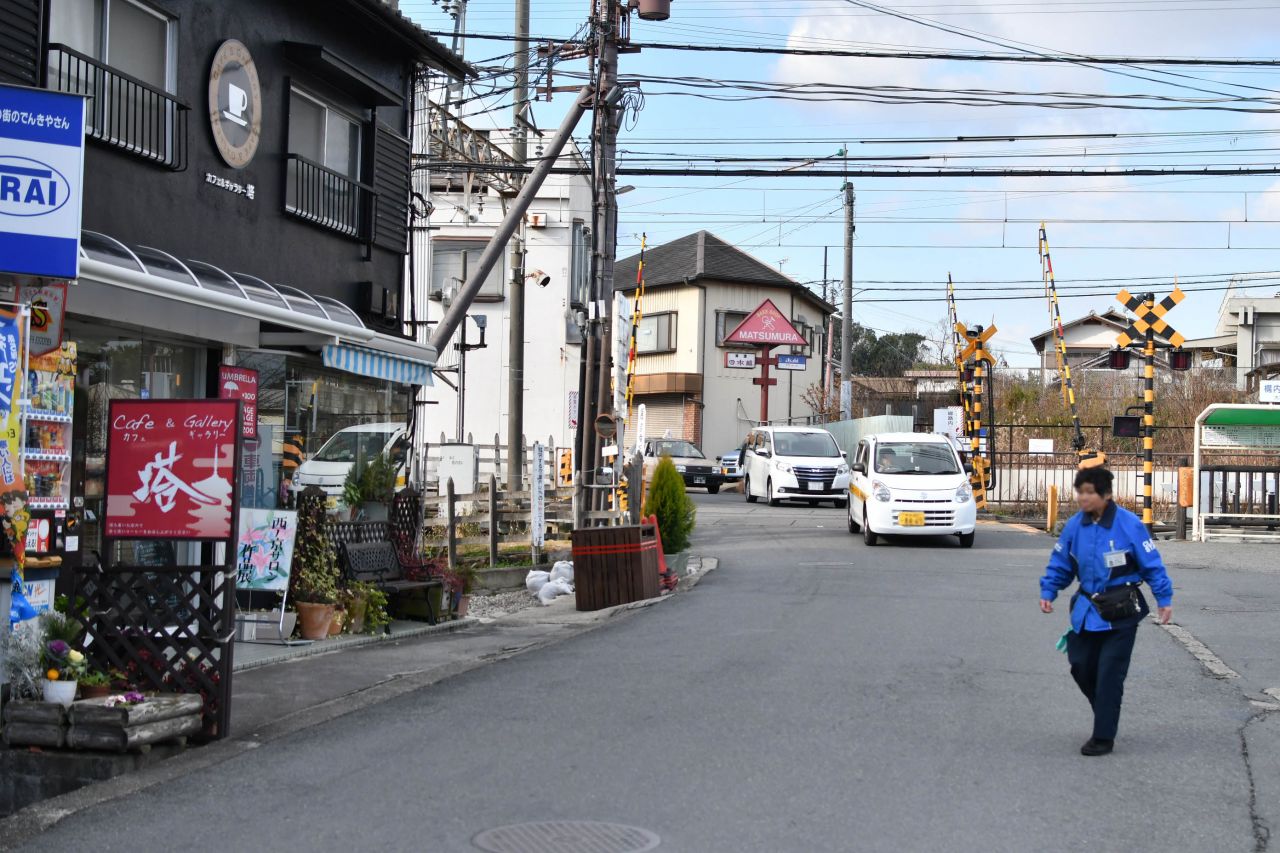 近鉄橿原線・西ノ京駅前の様子。(2019-01-20,共用部,ENVIRONMENT,1F)