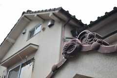 家紋瓦でしょうか。亀に寿のおめでたい装飾です。(2012-01-15,共用部,OTHER,1F)