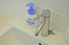 洗面台の水栓。(2013-01-25,共用部,OTHER,3F)