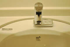 水栓はボタン式です。(2013-03-29,共用部,OTHER,2F)