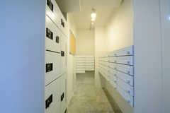 メールボックスは部屋ごとに設置されています。(2013-03-29,共用部,OTHER,1F)
