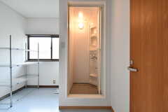 シャワールームの様子2。シャワールームは2室あります。(2021-06-24,共用部,BATH,2F)