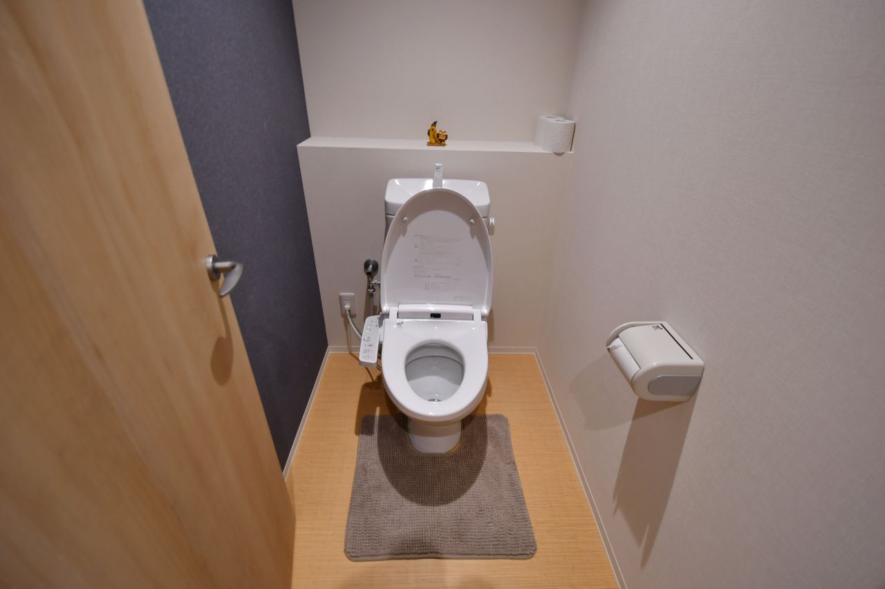 ウォシュレット付きトイレの様子。(2017-11-14,共用部,TOILET,2F)