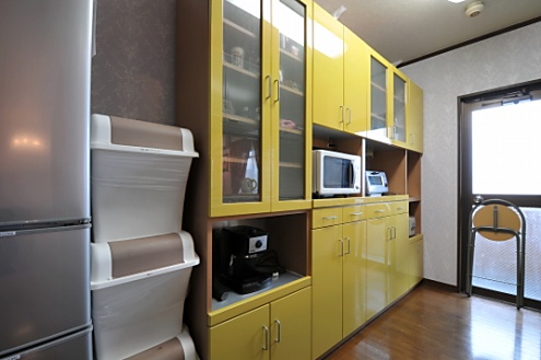 シェアハウスのキッチンの様子2。(2010-10-10,共用部,KITCHEN,7F)