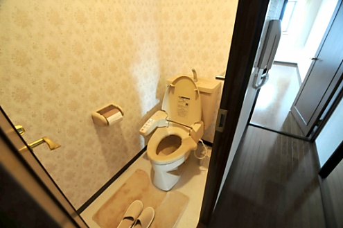 ウォシュレット付きトイレの様子。(2010-10-10,共用部,TOILET,8F)